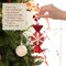 Christmas Ornaments Set, 108Ct Candy Cane Red Green White Shatterproof Christmas Tree Decorations Ball Ornaments Bulk, Decorative Hanging Ornaments for Xmas Trees Holiday Party Decor
